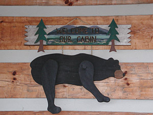 Welcome To Huck Finn's Hideaway Cabin